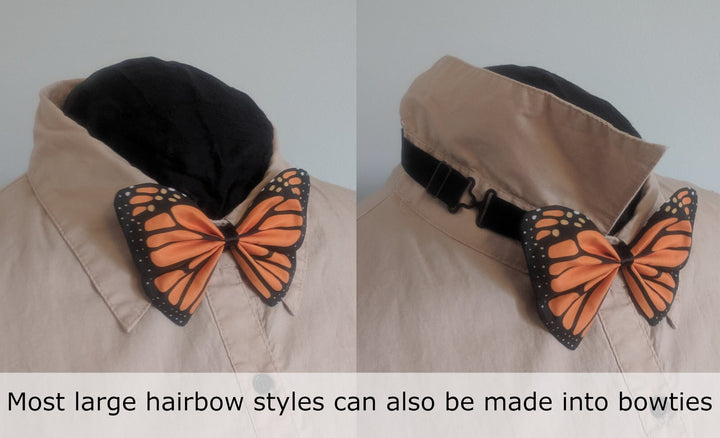 Monarch Butterfly Hairbow