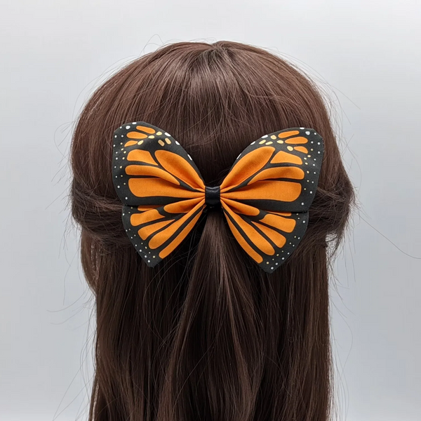 Monarch Butterfly Hairbow