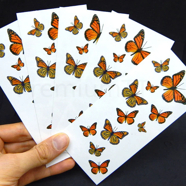 Monarch Butterfly Temporary Tattoos
