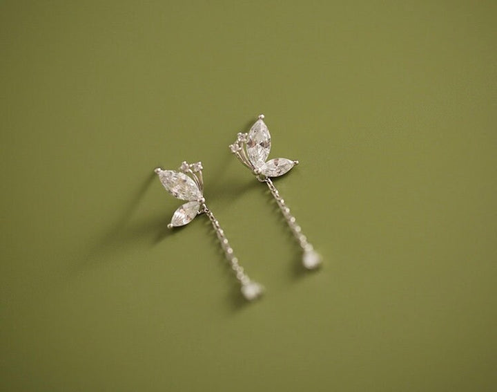 Butterfly Drop Earrings