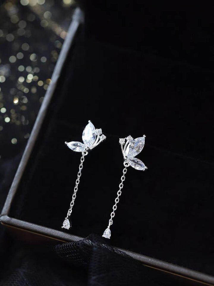 Butterfly Drop Earrings