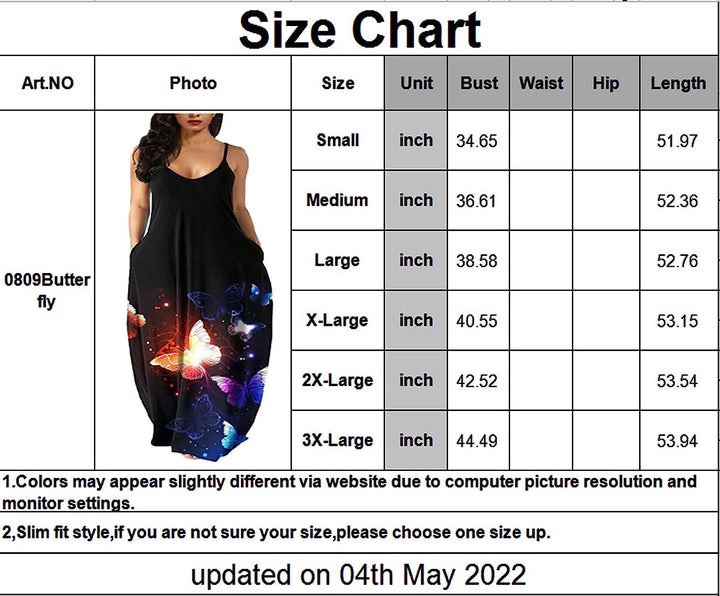 Maxi Butterfly Dress