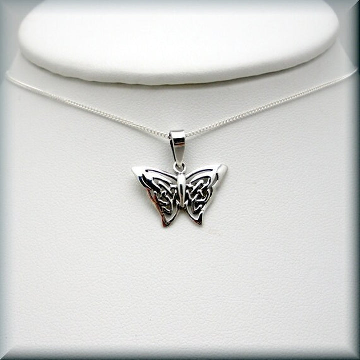 Celtic Butterfly Necklace