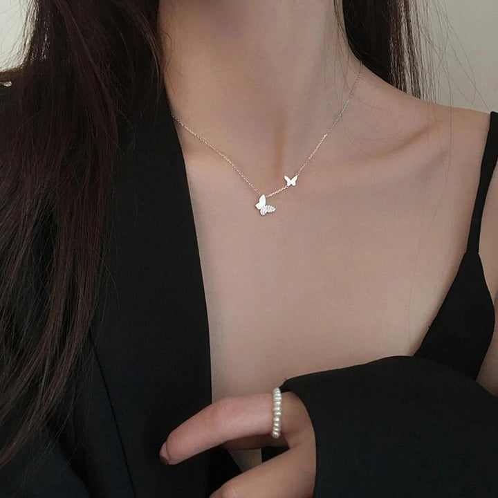 Minimalistic Butterfly Necklace
