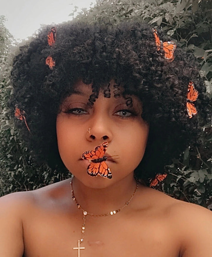 Monarch 90s Butterfly Hair Clips