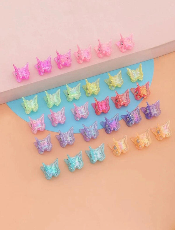 90s Butterfly Clips