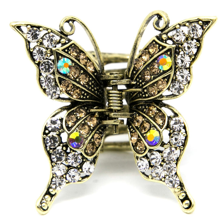 Metal Silver Butterfly Clip