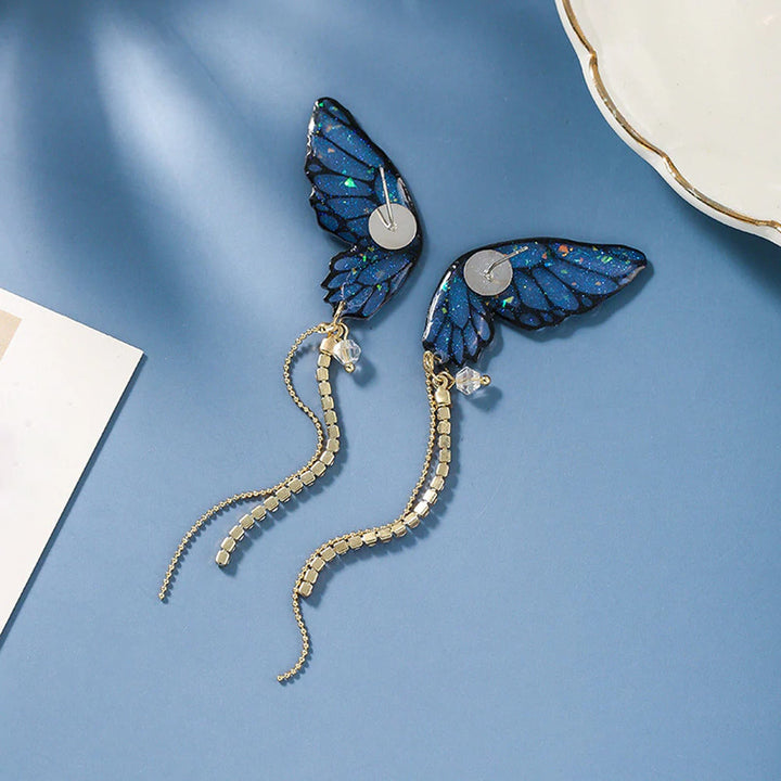Drop Butterfly Earrings