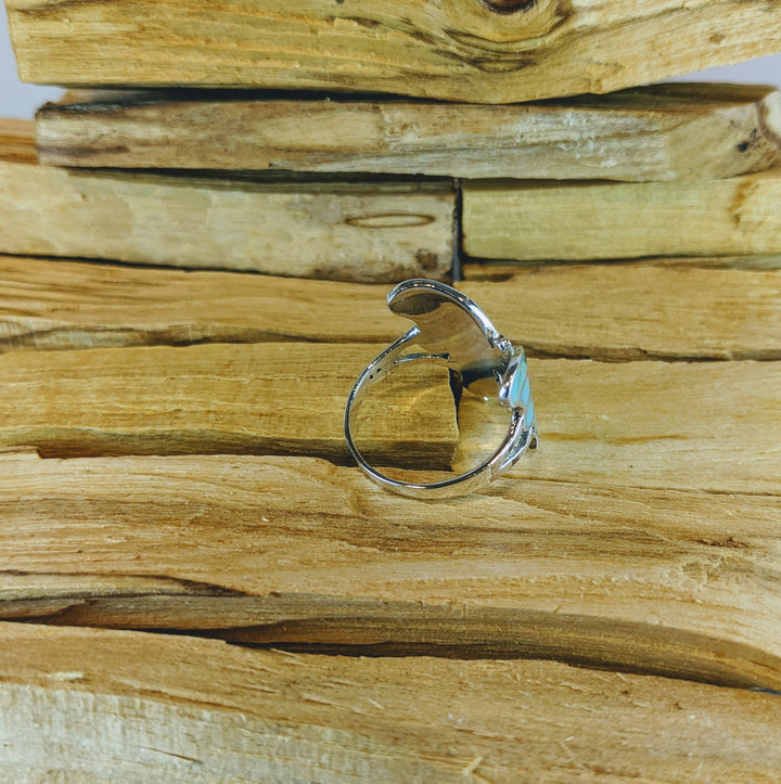 Turquoise Butterfly Ring