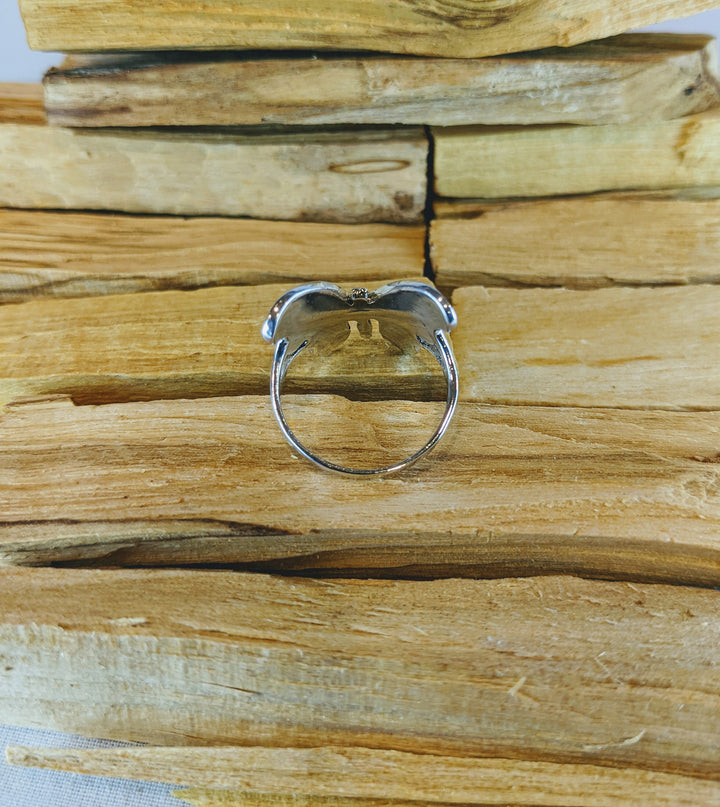 Turquoise Butterfly Ring