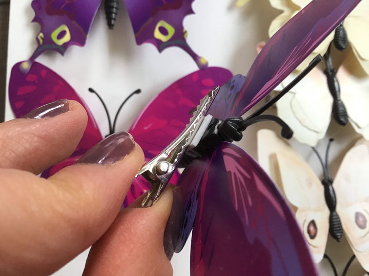 Waterproof Butterfly Clips