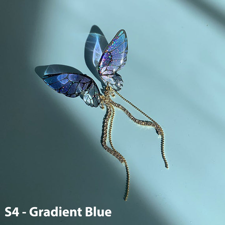 Drop Butterfly Earrings