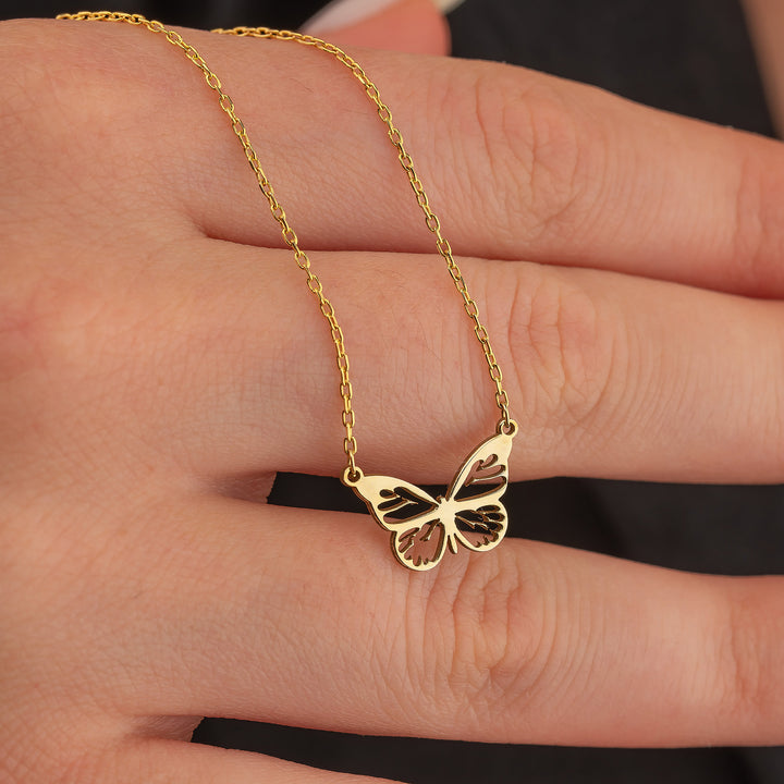 Minimalist Butterfly Necklace