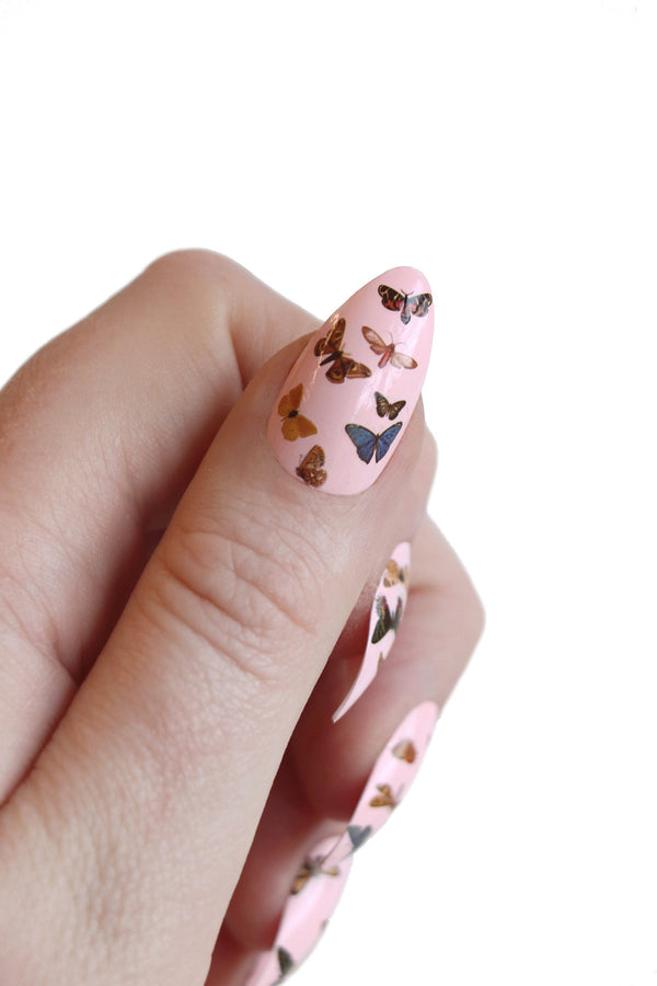 Butterfly Waterslide Nail Decals